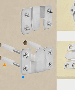Phụ kiện liên kết: pát đỡ, pát treo...